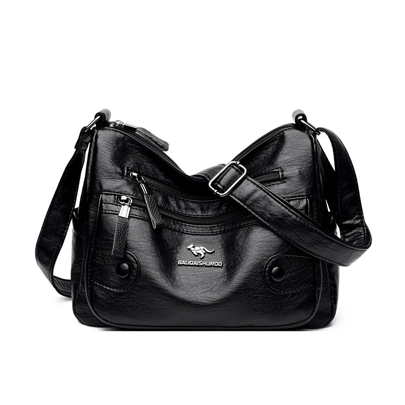 MADERA | Sac Messager Luxe en Cuir PU