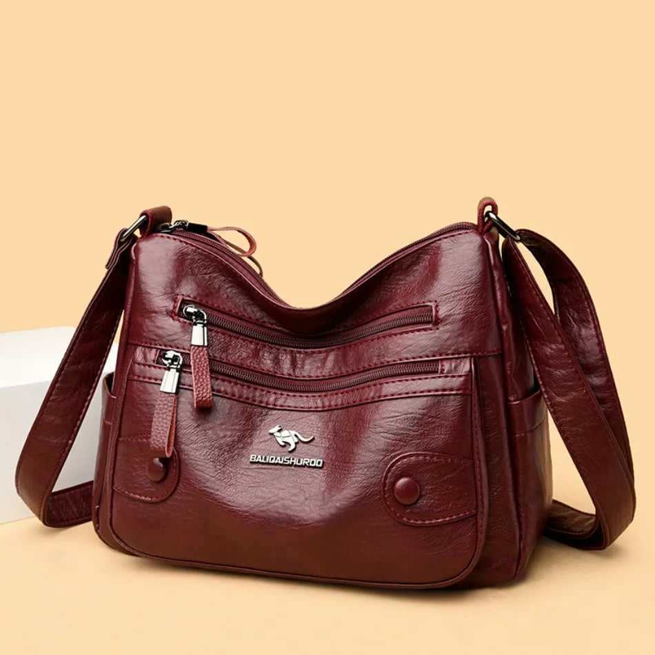 MADERA | Sac Messager Luxe en Cuir PU