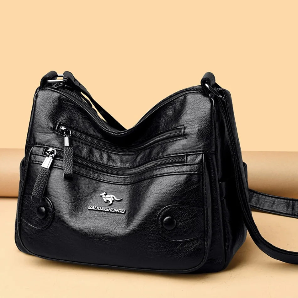 MADERA | Sac Messager Luxe en Cuir PU