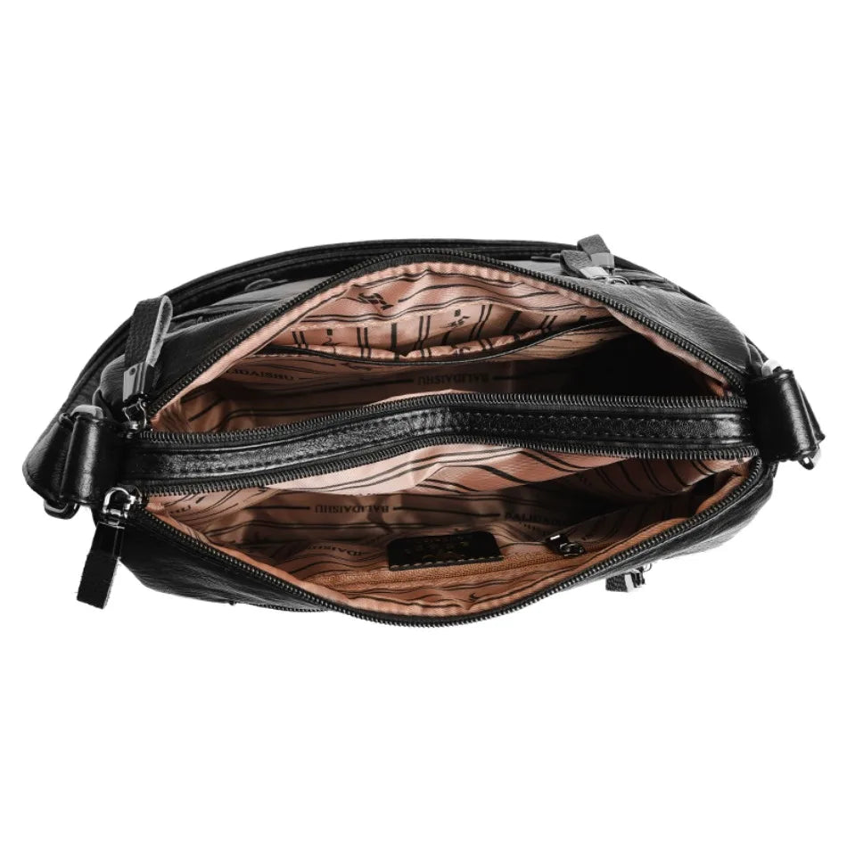 MADERA | Sac Messager Luxe en Cuir PU