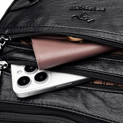 MADERA | Sac Messager Luxe en Cuir PU