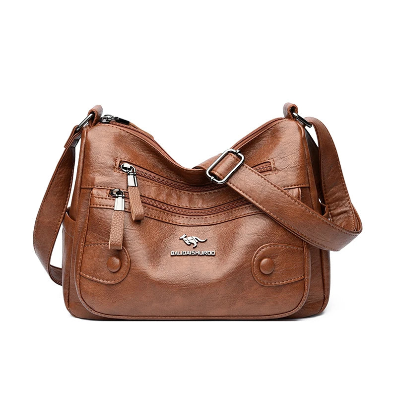 MADERA | Sac Messager Luxe en Cuir PU
