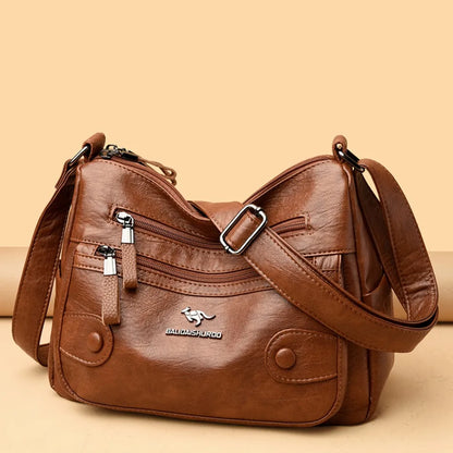 MADERA | Sac Messager Luxe en Cuir PU