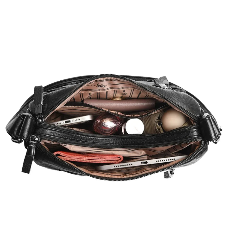 MADERA | Sac Messager Luxe en Cuir PU