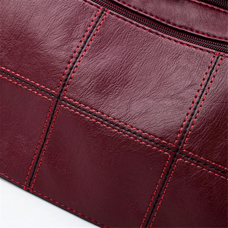 SANDRA | Sac Seau en Cuir Véritable à 2 Couches