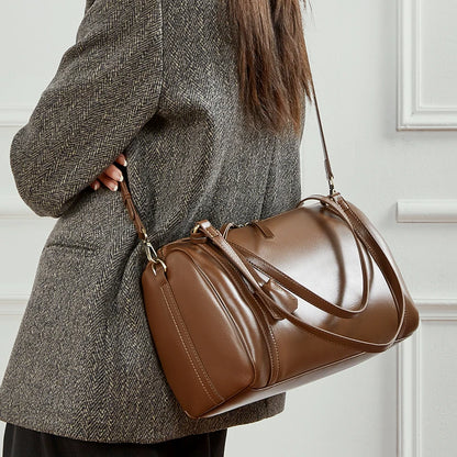 BOSTON | Sac Vintage en Cuir Véritable