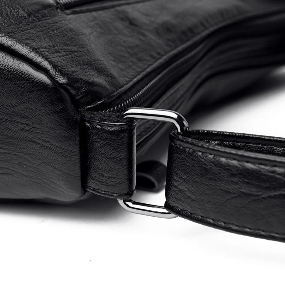 MADERA | Sac Messager Luxe en Cuir PU