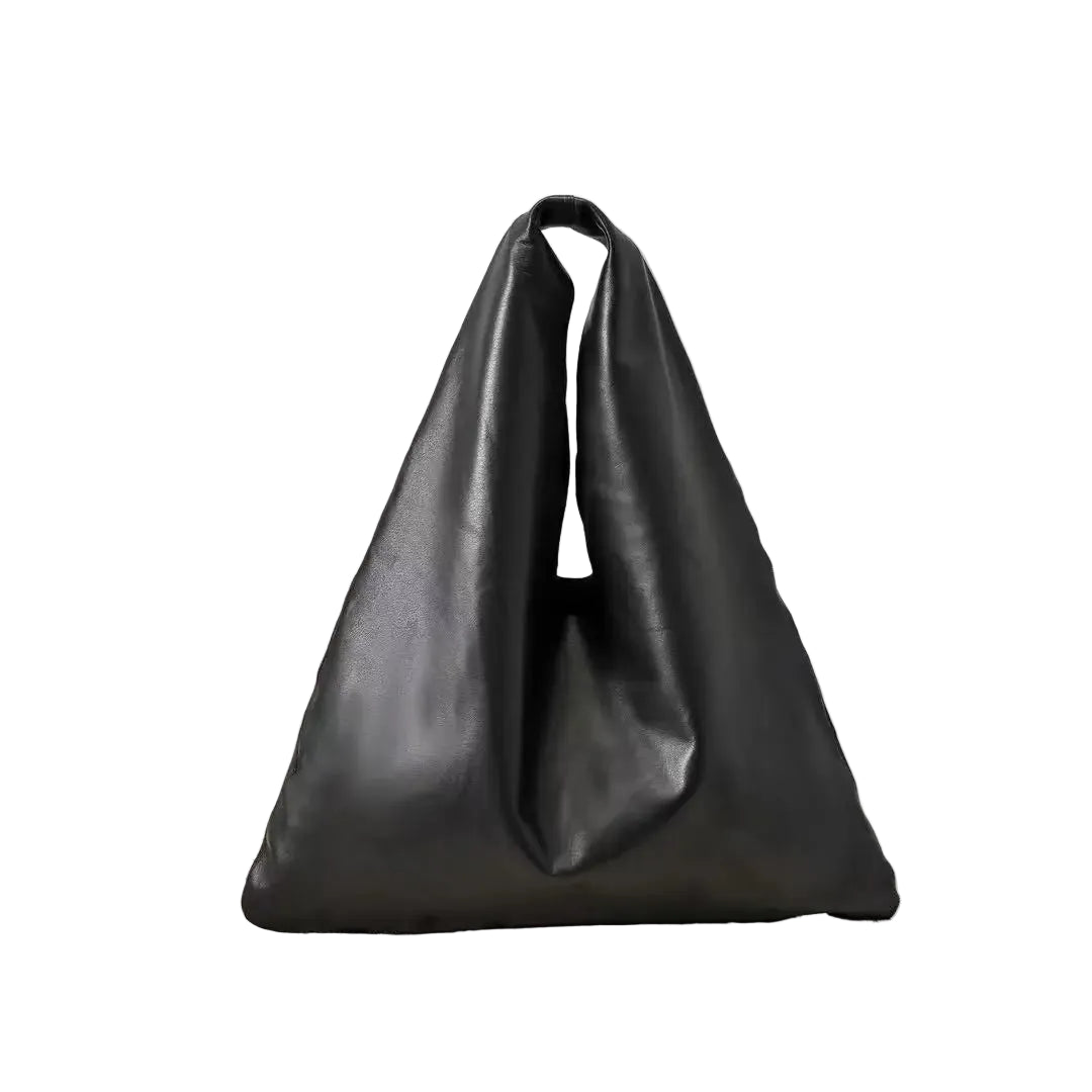 ELVINA | Sac Épaule Minimaliste en Cuir Véritable