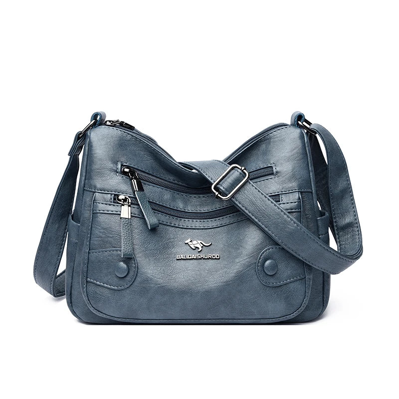 MADERA | Sac Messager Luxe en Cuir PU