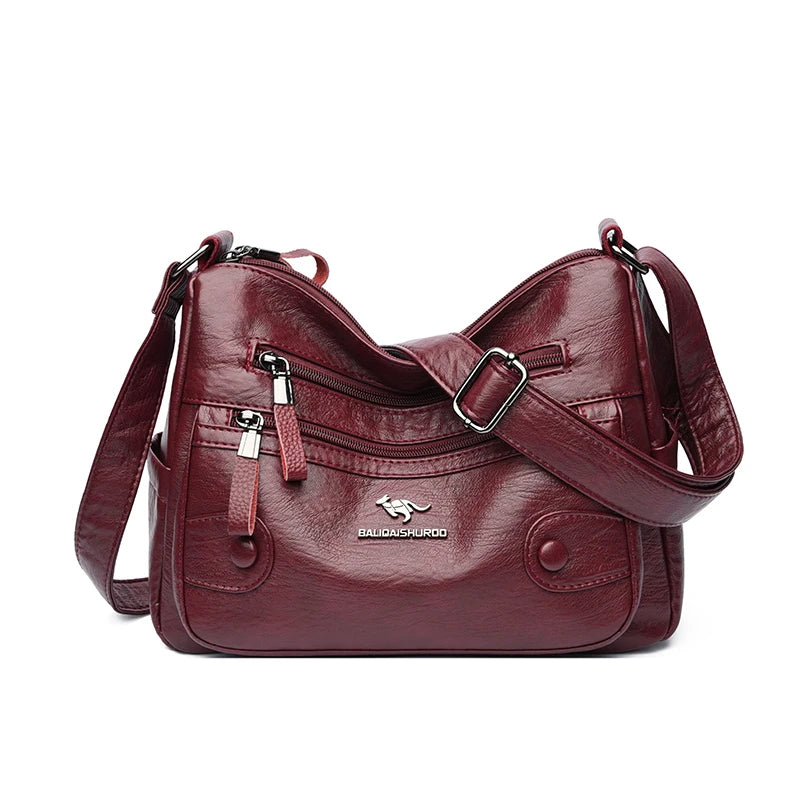 MADERA | Sac Messager Luxe en Cuir PU